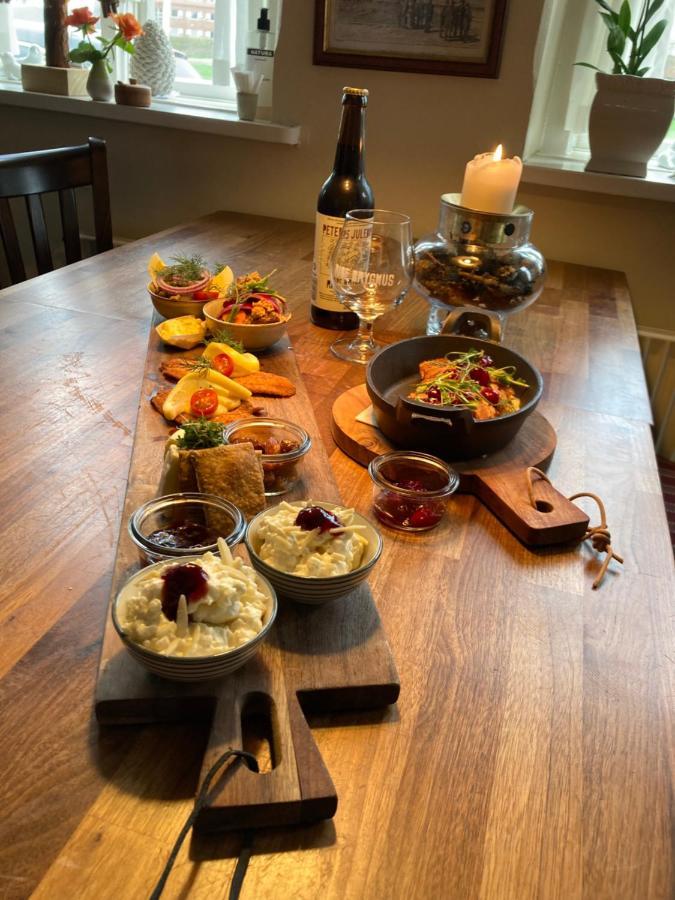 Restaurant Saelhunden Bed & Breakfast รีเบอ ภายนอก รูปภาพ