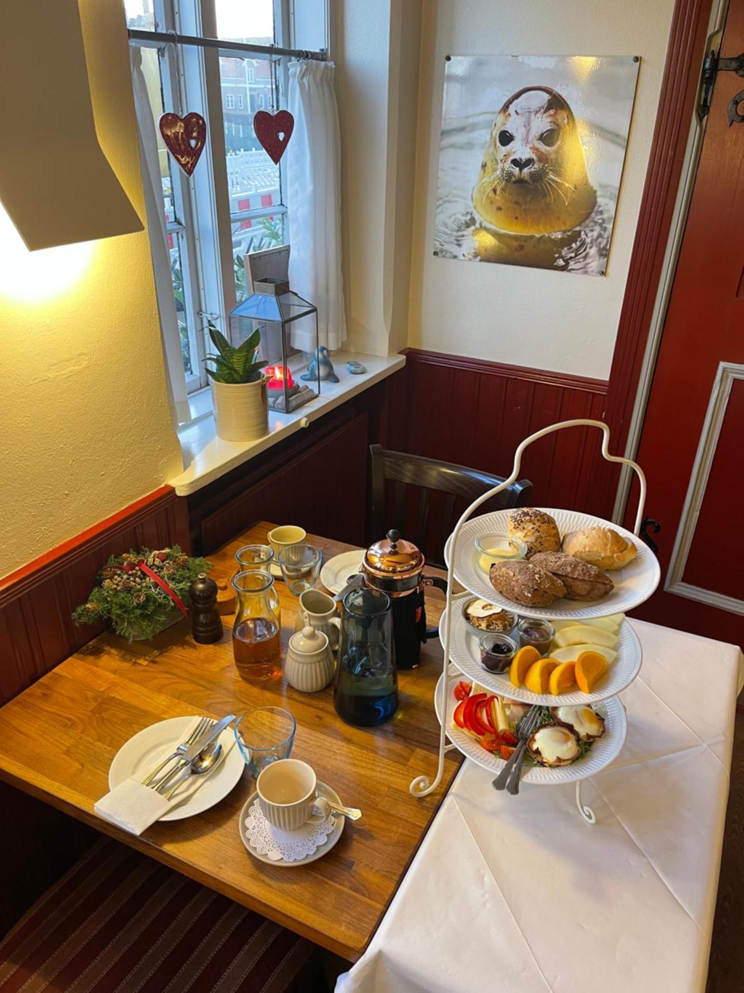 Restaurant Saelhunden Bed & Breakfast รีเบอ ภายนอก รูปภาพ
